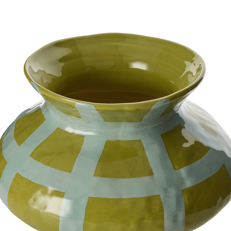 Amalfi Eden Check Vase image number 2